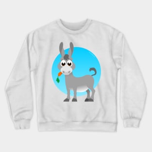 Little donkey Crewneck Sweatshirt